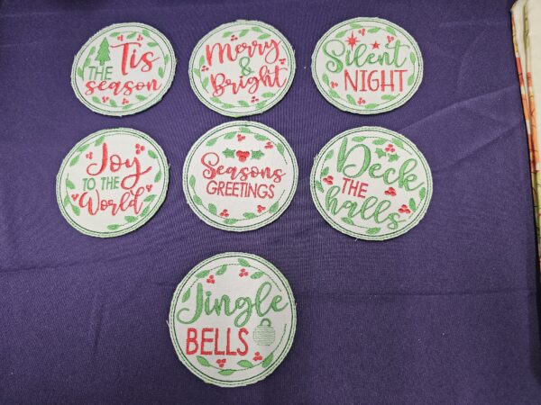 Embroidery - Coasters - Image 2